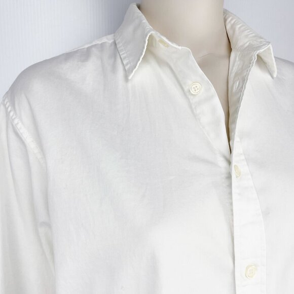 MARC by MARC JACOBS Casual Button Down Long Sleeves Collared White Shirt Sz S - Picture 3 of 6